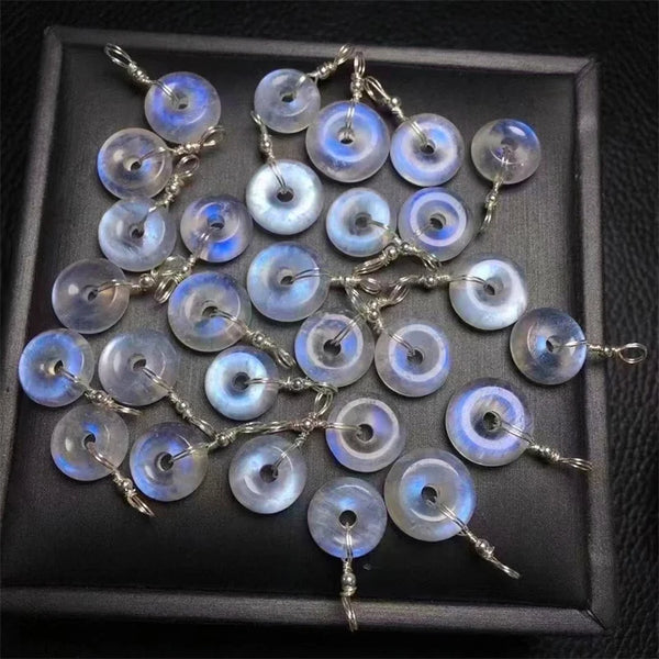Blue Moon Donut Pendant-ToShay.org