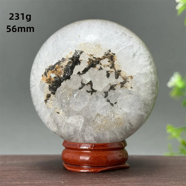 Ocean Jasper Geode Ball-ToShay.org
