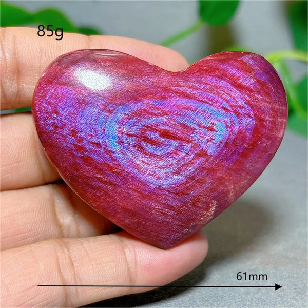 Red Moonstone Heart-ToShay.org