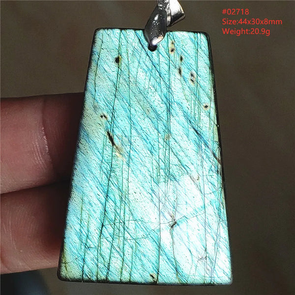 Blue Light Labradorite Pendant-ToShay.org