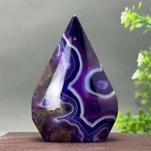 Purple Agate Torch-ToShay.org