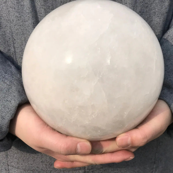 White Quartz Crystal Ball-ToShay.org