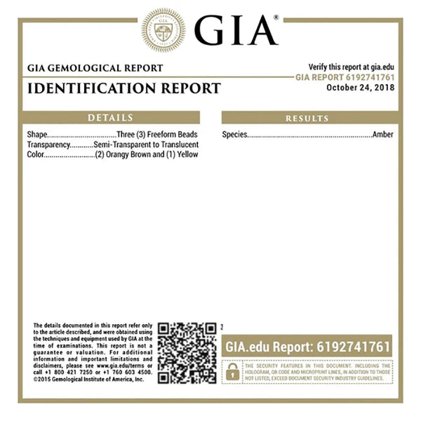 Yellow Amber Bead Necklace-ToShay.org