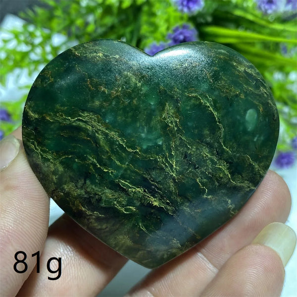 Green Emerald Stone Heart-ToShay.org