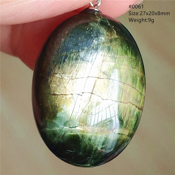 Green Diopside Pendant-ToShay.org