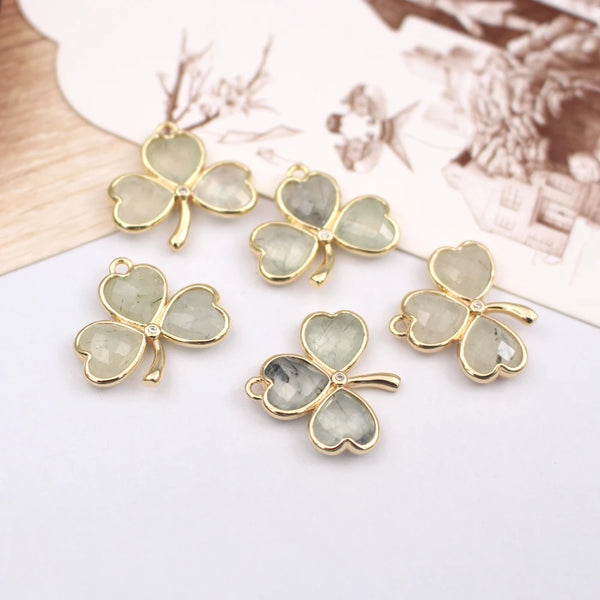 Mixed Crystal Flower Charms-ToShay.org