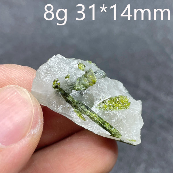 Green Tourmaline Crystal-ToShay.org