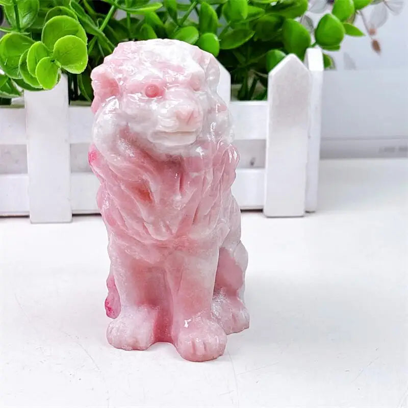 Pink Opal Lion-ToShay.org