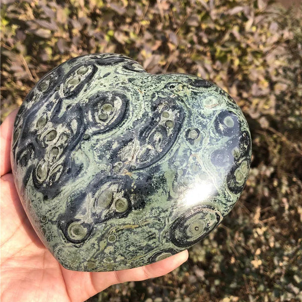 Green Peacock Eye Jasper-ToShay.org