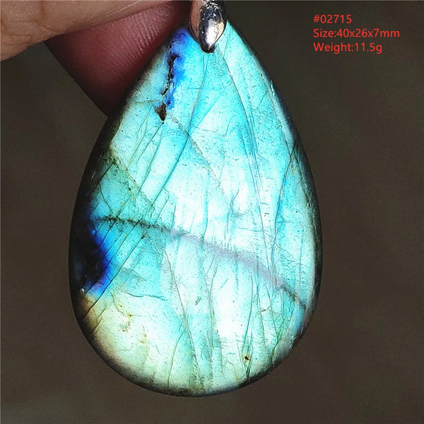 Blue Light Labradorite Pendant-ToShay.org