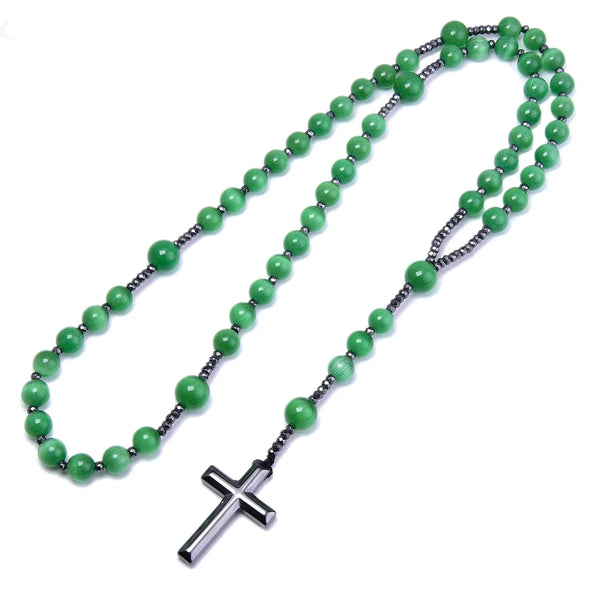 Mixed Crystal Bead Rosary-ToShay.org