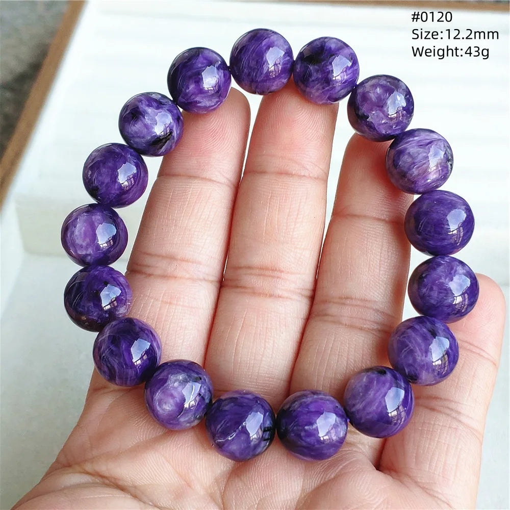 Purple Charoite Bracelet-ToShay.org