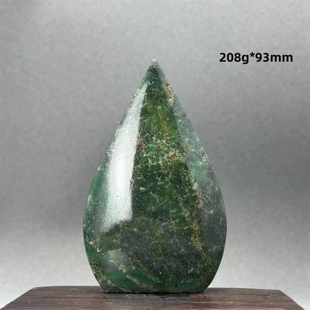Green Emerald Jasper Torch-ToShay.org