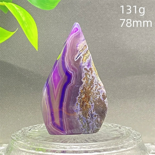 Purple Agate Flame-ToShay.org