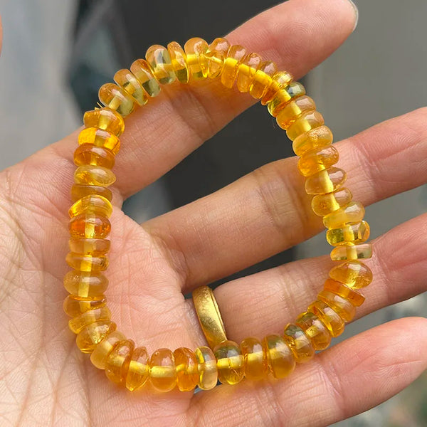 Yellow Amber Bracelet-ToShay.org