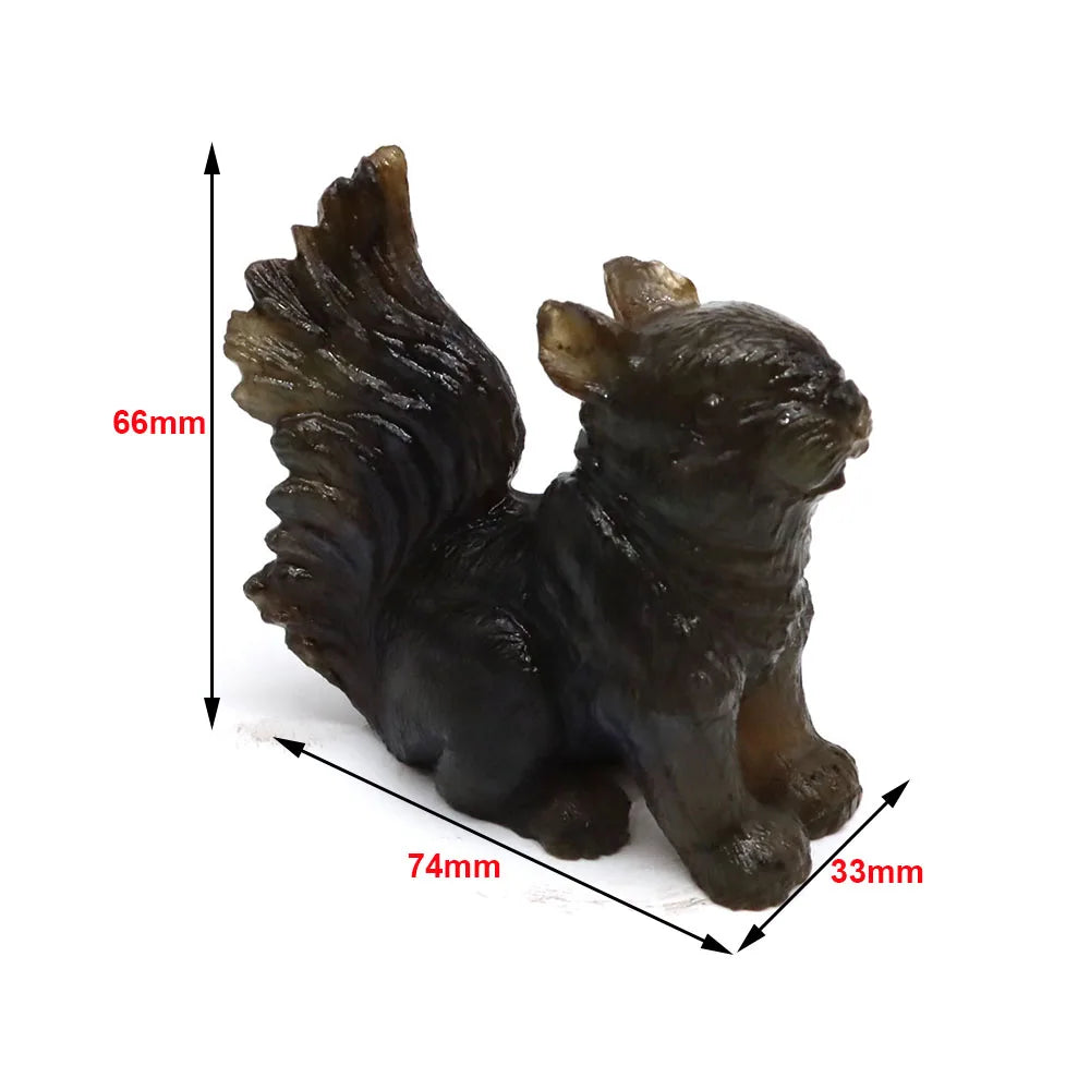 Blue Labradorite Squirrel-ToShay.org