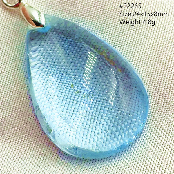 Blue Topaz Crystal Pendant-ToShay.org