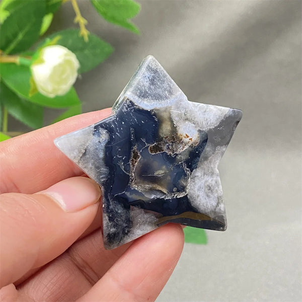 Black Cherry Blossom Agate-ToShay.org