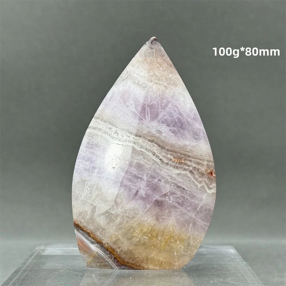Purple Amethyst Agate Torch-ToShay.org