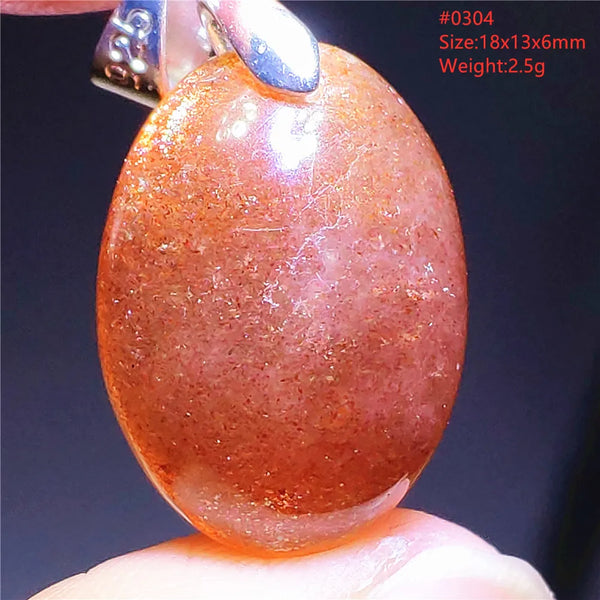 Orange Sunstone Pendant-ToShay.org
