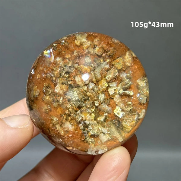 Yellow Chalcopyrite Crystal Ball-ToShay.org