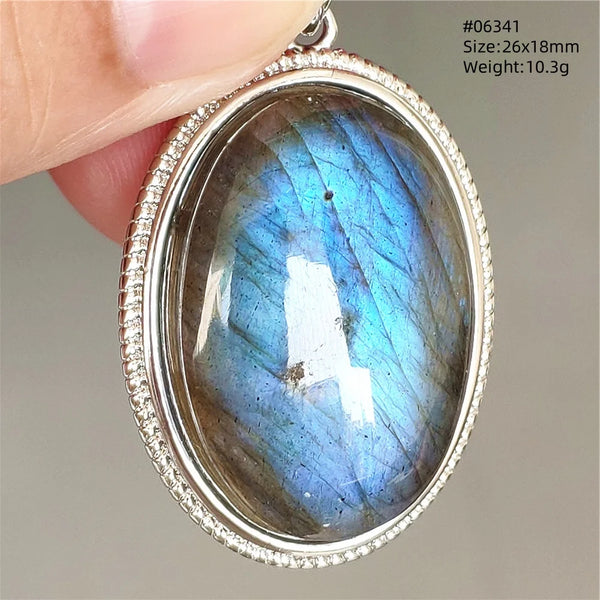 Blue Light Labradorite Pendant-ToShay.org