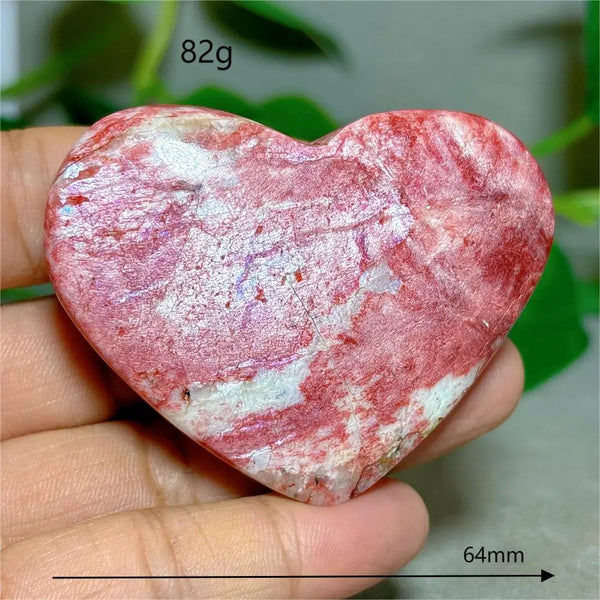 Red Moonstone Heart-ToShay.org