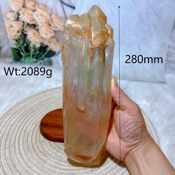 Clear Garden Quartz Crystal-ToShay.org