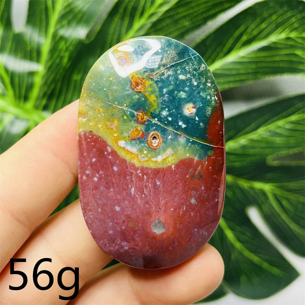 Sea Jasper Palm Stone-ToShay.org