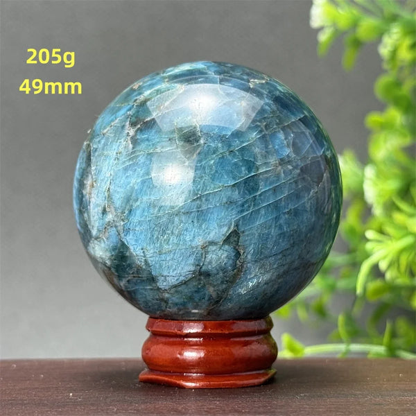 Blue Apatite Quartz Ball-ToShay.org
