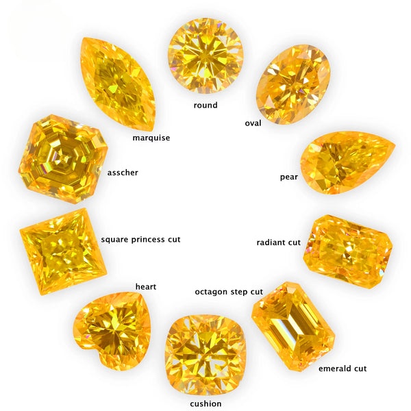Yellow Faceted Diamond-ToShay.org