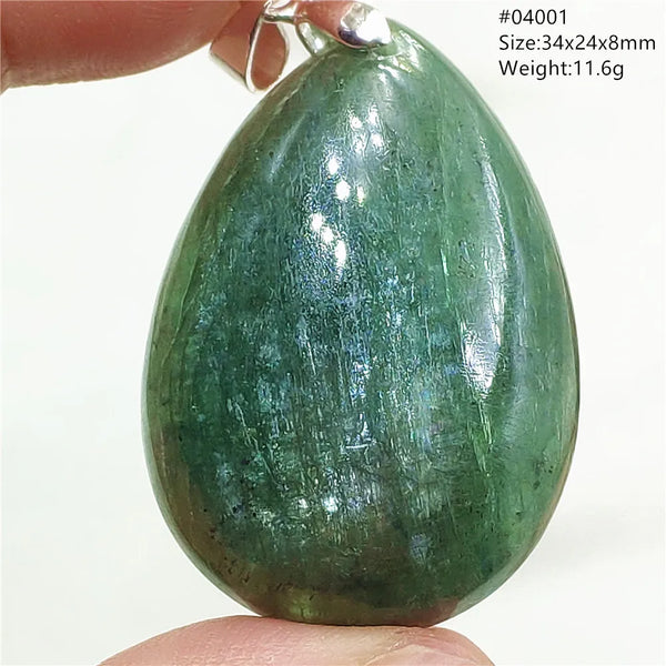 Green Blue Kyanite Pendant-ToShay.org