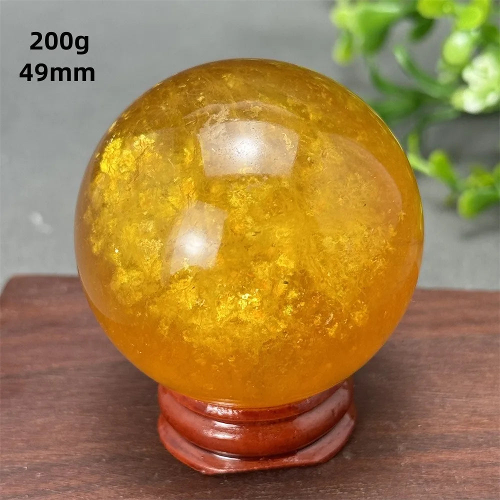Gold Lepidolite Ball-ToShay.org