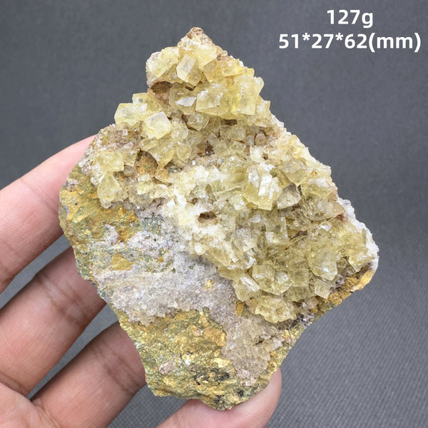 Yellow Fluorite Cluster-ToShay.org
