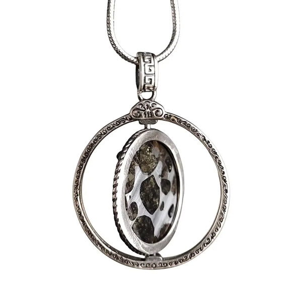 Olive Meteorite Pendant-ToShay.org