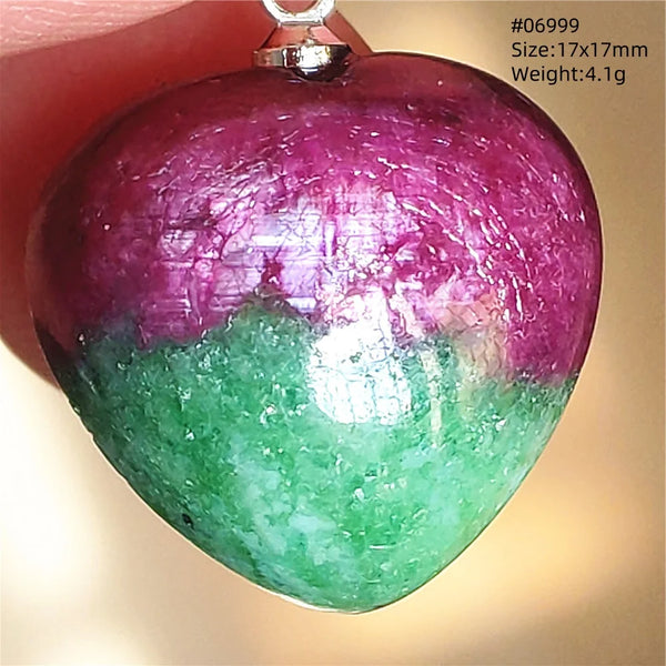 Red Ruby Zoisite Pendant-ToShay.org