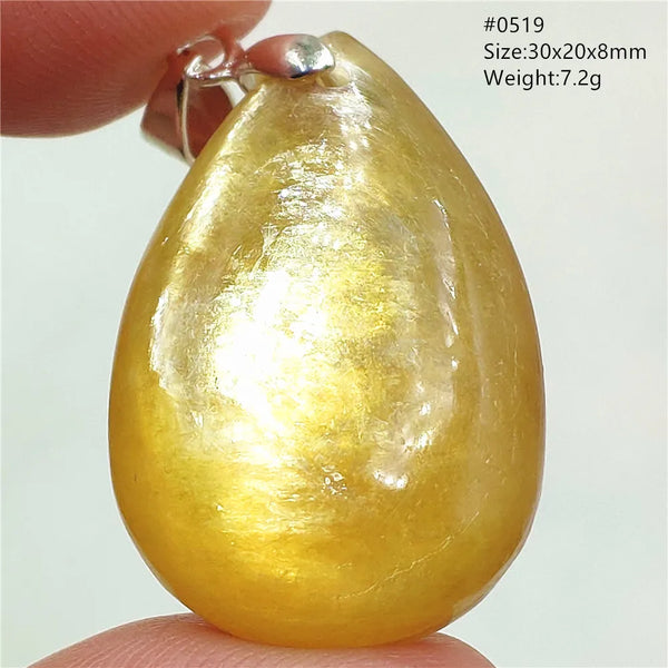 Gold Lepidolite Pendant-ToShay.org