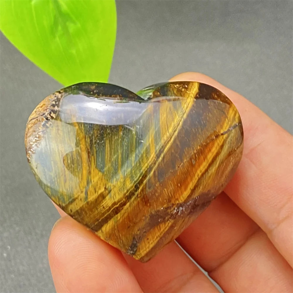 Yellow Tiger Eye Heart-ToShay.org