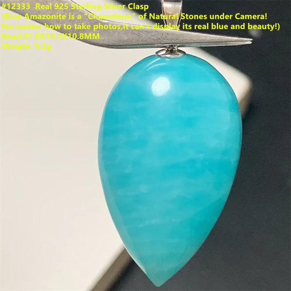 Blue Amazonite Pendants-ToShay.org