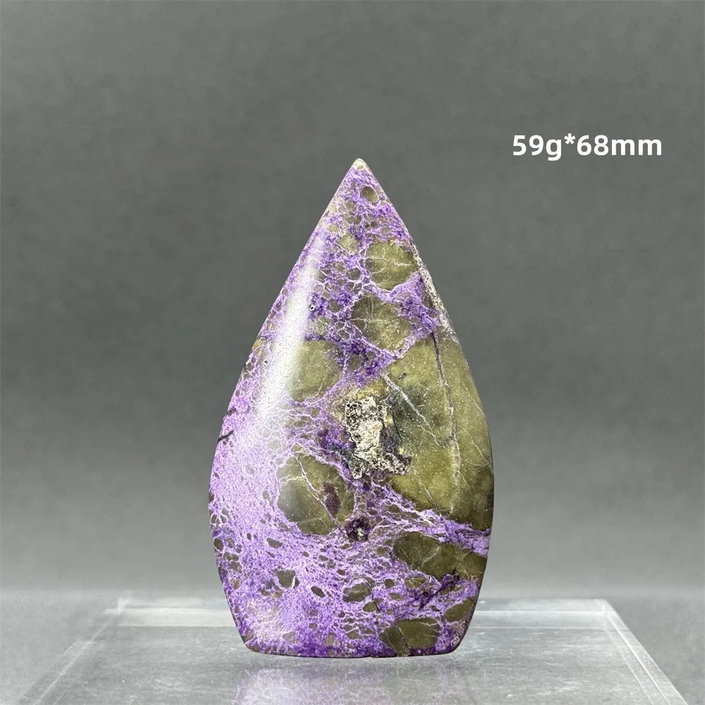 Purple Stone Torch-ToShay.org