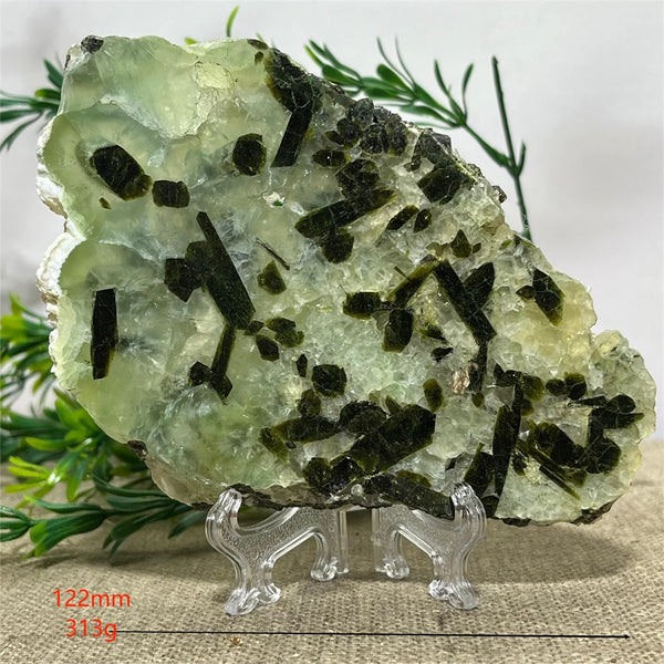 Green Prehnite Quartz Slab-ToShay.org