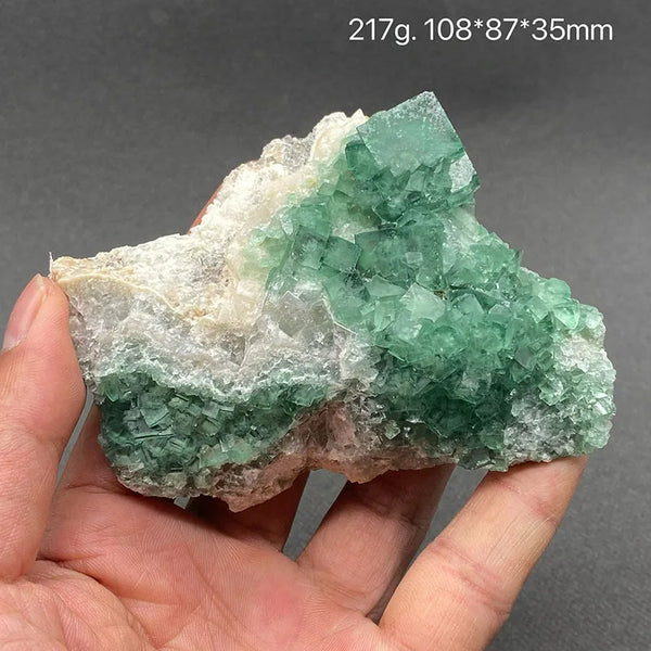 Green Fluorite Crystal-ToShay.org