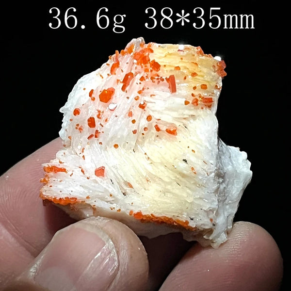 Orange Vanadium Quartz-ToShay.org
