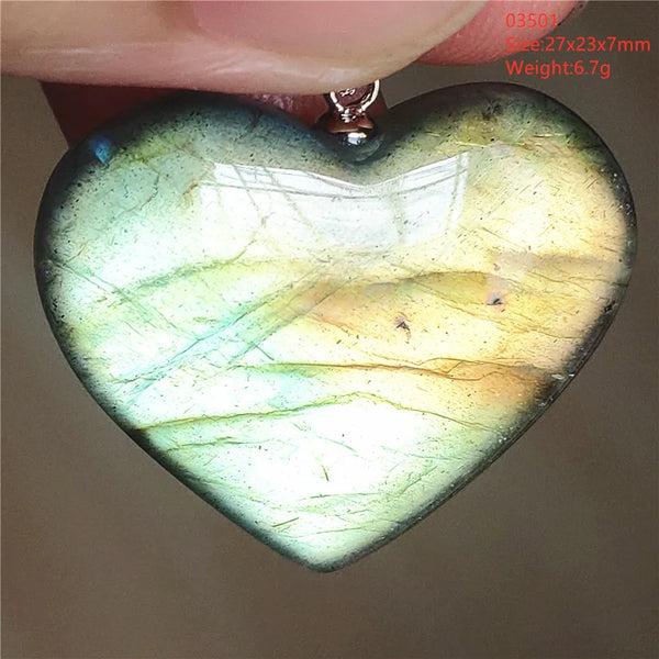 Blue Light Labradorite Pendant-ToShay.org