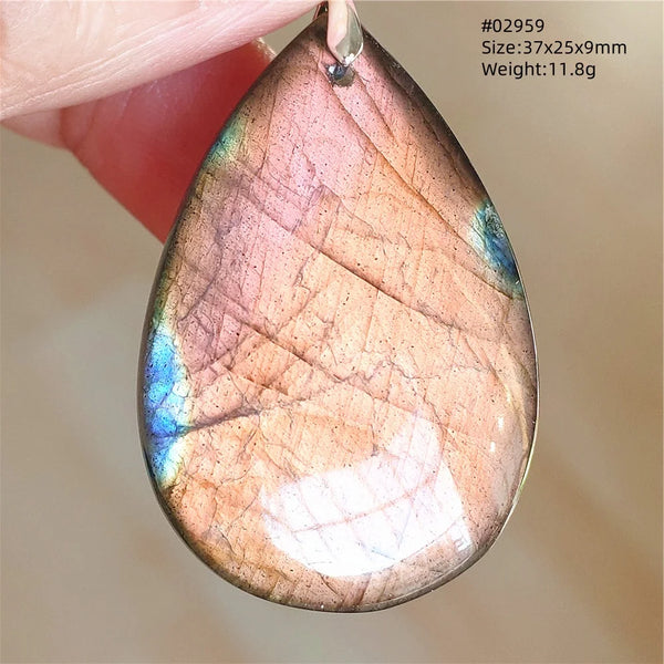 Blue Light Labradorite Pendant-ToShay.org