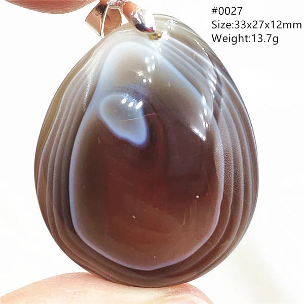 Black Agate Pendant-ToShay.org