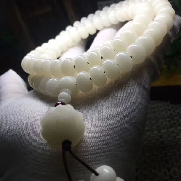 White Jade Bodhi Root-ToShay.org