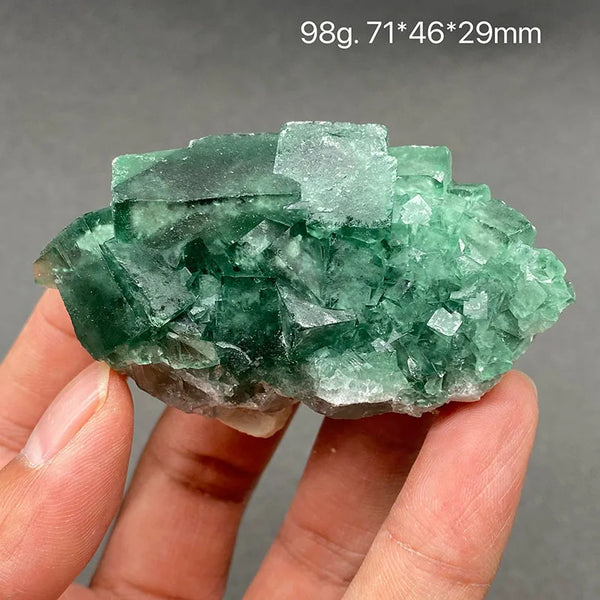Green Fluorite Crystal-ToShay.org