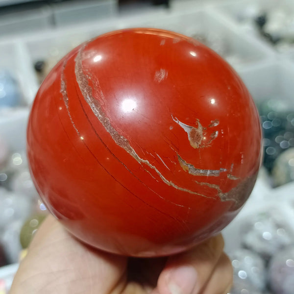 Red Jasper Ball-ToShay.org