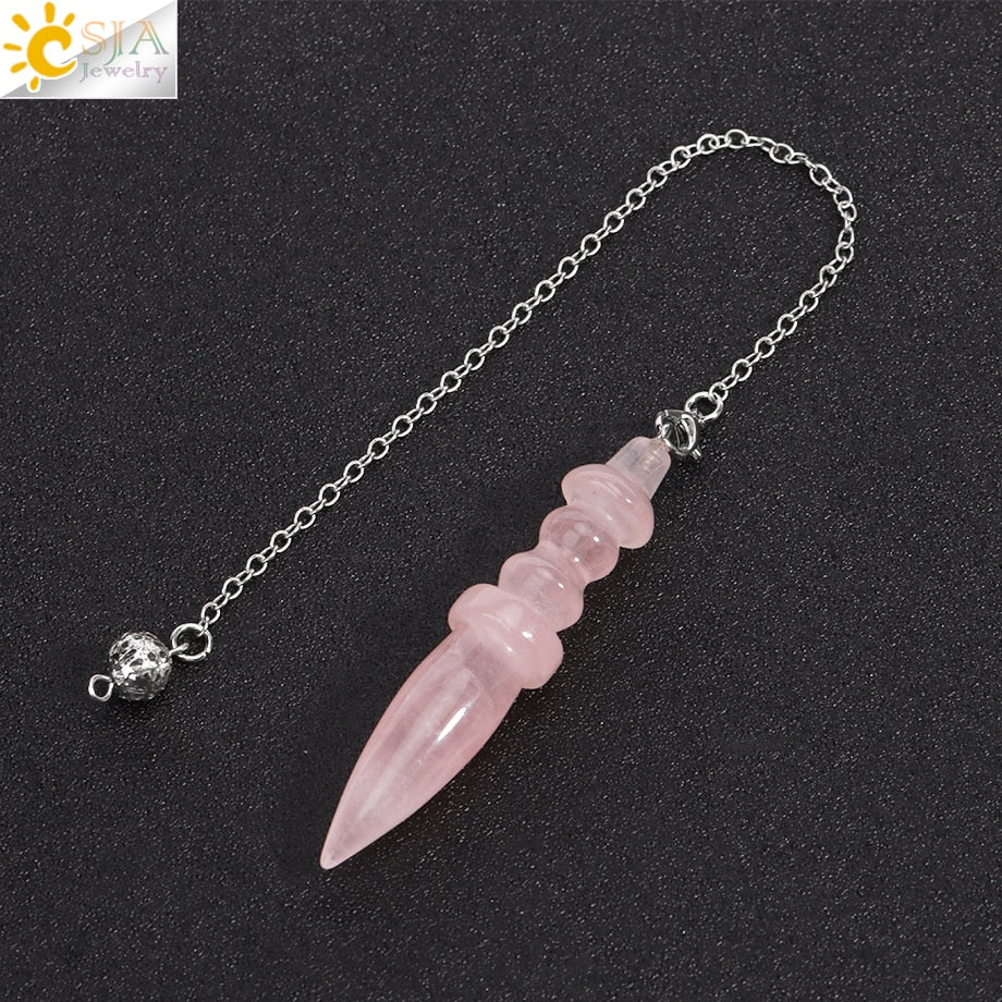 Mixed Crystal Dowsing Pendulum-ToShay.org